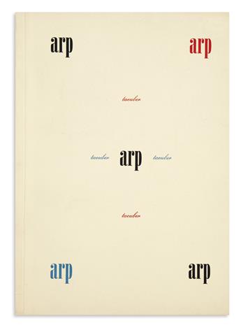 ARP, SOPHIE TAUBER and HANS ARP. Rire de Coquille.